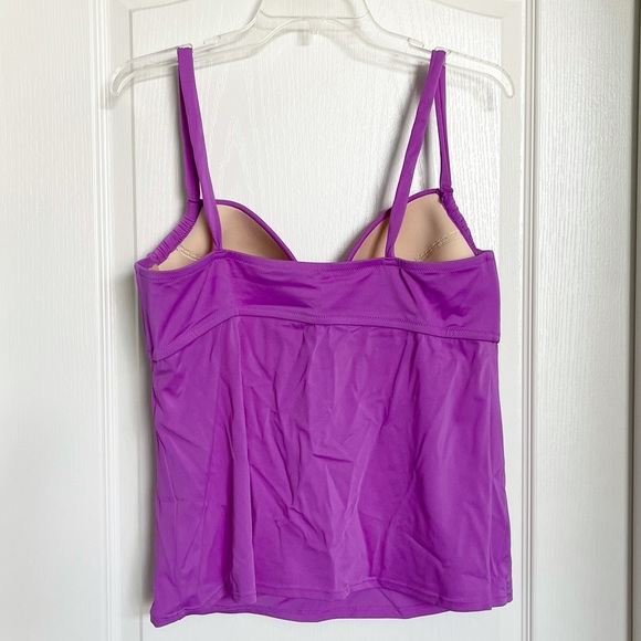 J. Crew Hyacinth Tankini bikini two-piece swimsuit - Picture 4 of 6